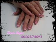 Babarózsaszin sellőporral