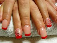 Best Nails - Piros francia