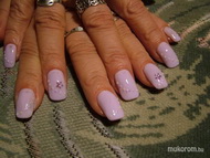 lila, lial virággal