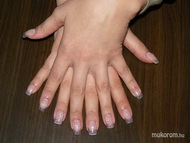 lila csillám francia