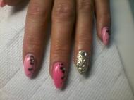 Best Nails - Pink köves