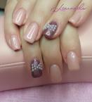 Best Nails - Épített zselé masnival