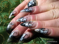 Zselés díszítés.