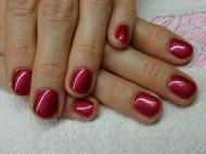 Gumizselé gél lakkal 