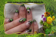 Zöld flex kagylólapos 