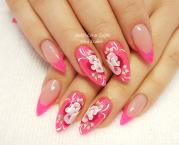 Pink virágos