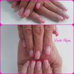 Neon pink francia vég
