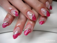 hókristály129 pezsgő színű csillámmal