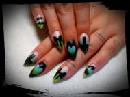 ombre és vagány minták