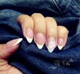 Best Nails - Zsekés műköröm virág díszítéssel