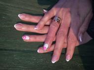 Best Nails - Zselés francia építés akril díszítés 