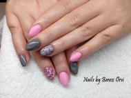 Best Nails - Hologram por rózsaszínnel