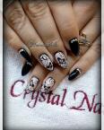 Best Nails - Black butterfly