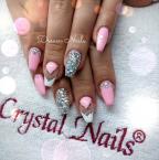 Best Nails - Strasszos rózsaszín