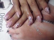 Elegáns zselés köröm