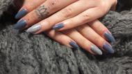 Best Nails - Szürke zselés építés