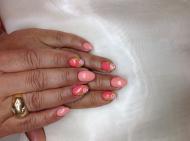 Vidám nyári műköröm gél lakkal