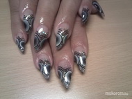 egymozdulat díszítés