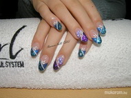 egymozdulat díszítés