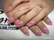 zselével díszített