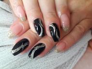 Best Nails - Black gold