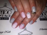 Babarózsaszín szürkével