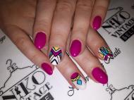 Numberone pink azték