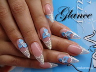 Szabina  brillant stilettója