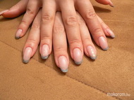 ezüst francia mandula