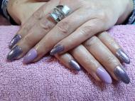 Full diamond lila
