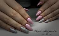 Baby pink holoval