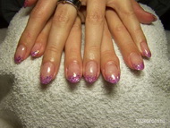 pink csillám és glitter