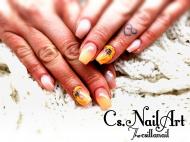 Best Nails - Sárga babyboomer