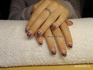 zselével díszített