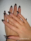 Best Nails - fekete fehér