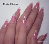 rózsaszín stiletto