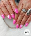 Best Nails - Neon pink körmök