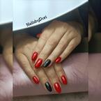 Best Nails - Piros fekete