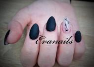 Best Nails - fekete mat