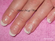 Egyszerű francia nyomdamintával