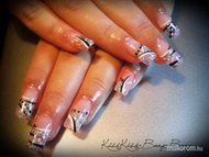 rózsaszín és ezüst csillámos 2