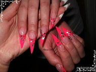 Pink stiletto