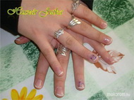 Francia zselés körömerősítés