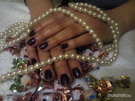 Best Nails - Padlizsán zselés lakk