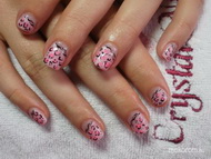 Kozmetikus vendégem rózsaszín párduc