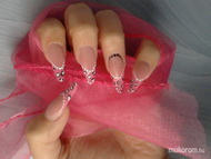 Best Nails - rózsaszín párducos