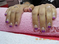 Zselé saját körömre