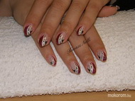 zselével díszített