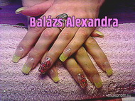 Best Nails - akril virágos