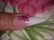 Saját francia akrillal